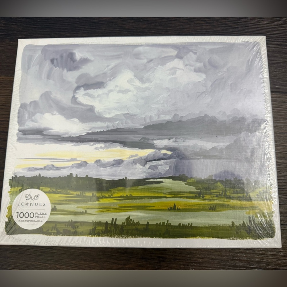 1canoe2 puzzle Stormy Sky NEW